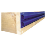 Steg-Profilleiste Doppel-D-Profile 2.4m dunkelblau