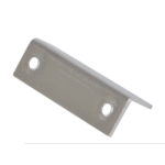 Schließblech für Druckknopf 90°