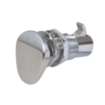 Kastentürschloss Edelstahl oval