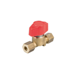 Schnellverschlussventil mit 8mm RVS x 8mm RVS