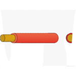 Batterie-Kabel PVC-Isoliert 70mm² rot (RL=10m)