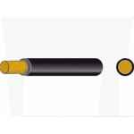 Batterie-Kabel PVC-Isoliert 70mm² schwarz (RL=10m)