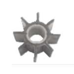 Neoprene Outboard Impeller Single-flat-Drive