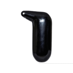 Winkel-Fender 1 schwarz 15x32cm