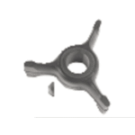 Neoprene Outboard Impeller Key-Drive 3 mit Key