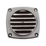 Lüftungsrost 94x94mm schwarz