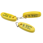 Schlüsselanhänger gelb schwarz(10st)