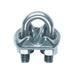 Stahldrahtklemme Edelstahl 4mm(10st)