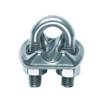 Stahldrahtklemme Edelstahl 10mm(10st)