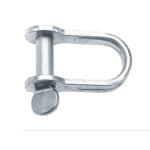 Schäkel Form D-Fl Edelstahl 5mm(10st)