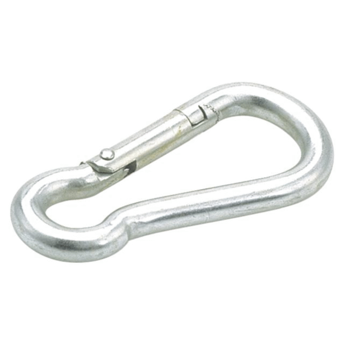 Karabinerhaken mit Knick 50mm(25st) – Bild 1