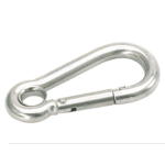 Karabinerhaken mit Auge 80mm(10st)