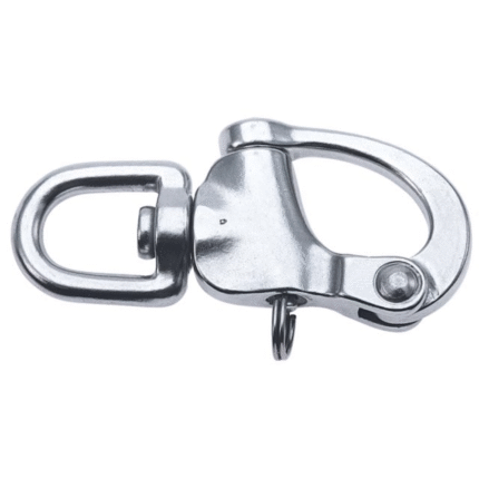 Schnappschäkel mit Wirbelauge 70mm