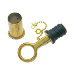 D-Durchführung Messing 25mm