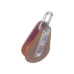 HYE Drahtseilblock Tufnol festes Auge Einzel-Scheibe für Draht 6mm