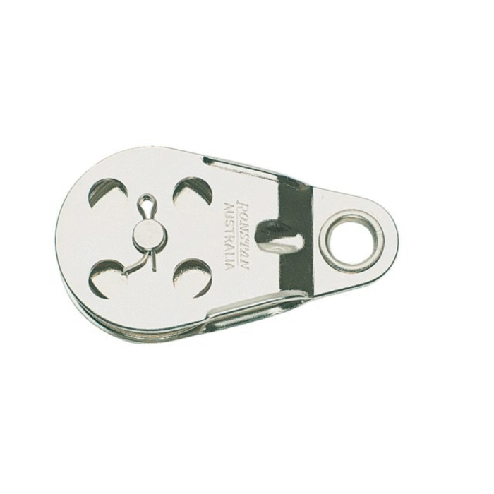 RF104AW Drahtseilblock Edelstahl 6mm – Bild 1
