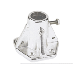 Relingfuß silber 90°Alum