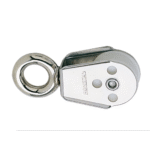 RF443 Einzelblock Edelstahl