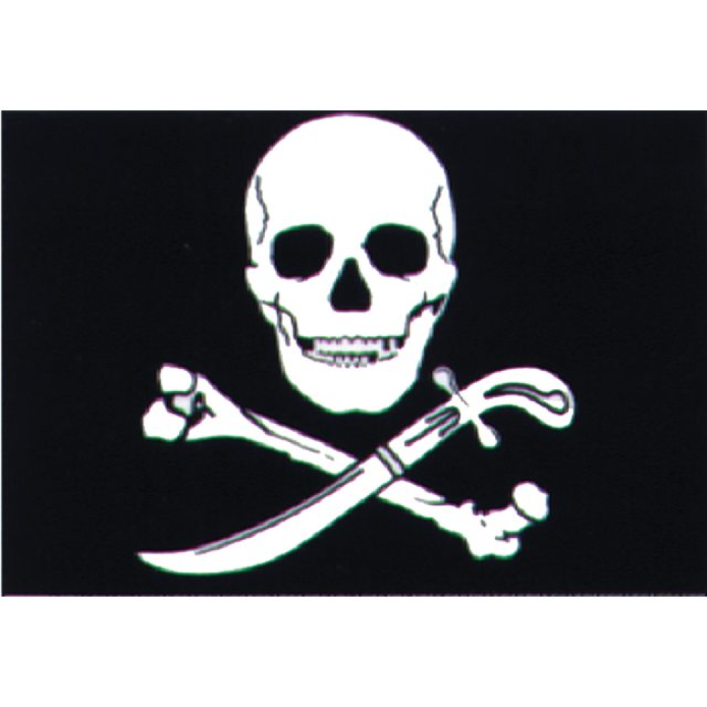 lhtc4556_b03f-post64053 Flagge SB Pirat 20x30cm – Bild 1