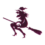 Flagge SB Hexe 30x45cm