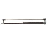 #Wischerarm Pantographisch 540mm, Edelstahl, schwarz eloxiert