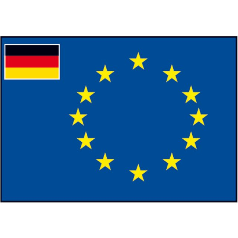 lhtc5351_700a-post63785 Flagge SB Europarat/BRD 20x30cm – Bild 1