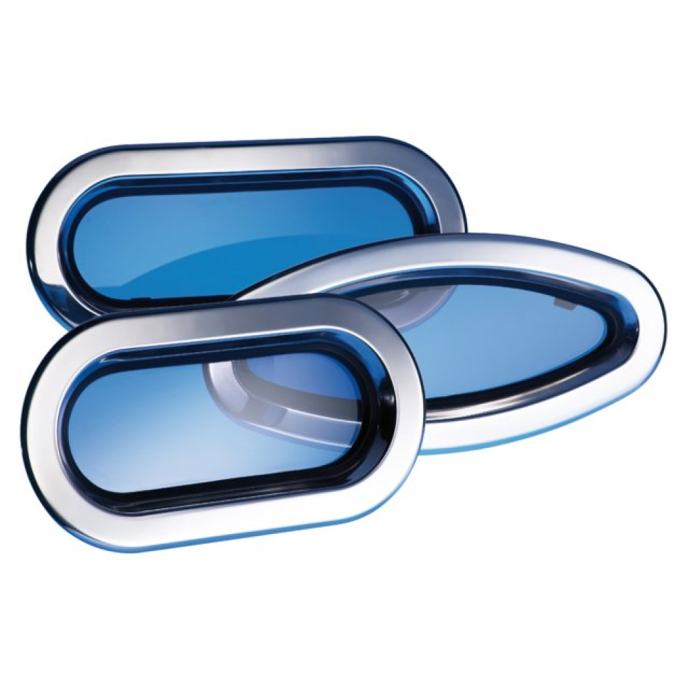 lhtc6633_0a13-post64394 Lewmar Edelstahl Seitenfestfenster Gr1 Trim weiß – Bild 1