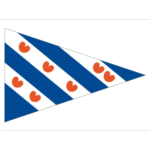 Wimpel Friesland SB 30x45cm