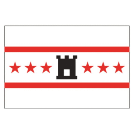 Flagge SB Drente 20x30cm