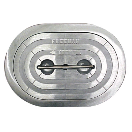 2475-0002 FREEMAN Luke mit Scharnier oval 19 Knife-Dichtung