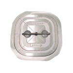 2464-0002 FREEMAN Luke mit Scharnier quadratisch 24 Knife-Dichtung