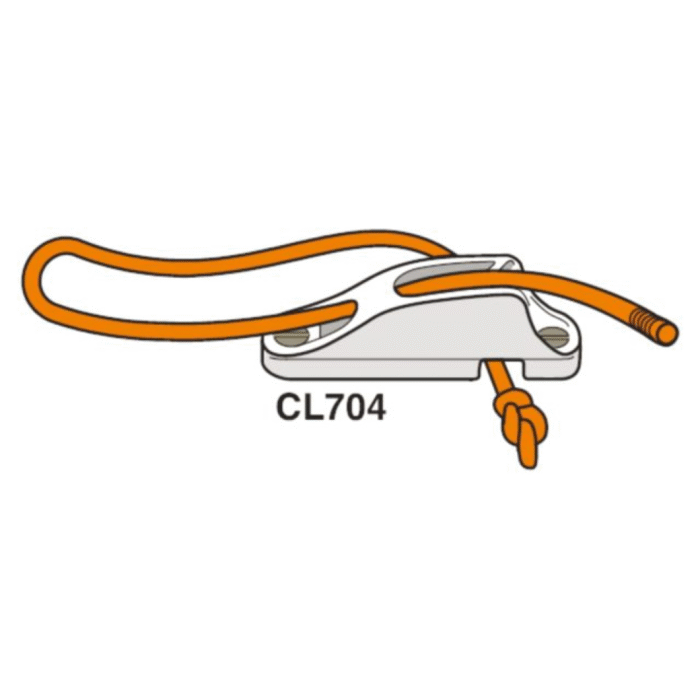 Clamcleat CL704 Alu 3-6mm – Bild 2