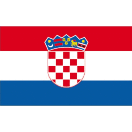 Flagge SB Kroatien 70x100cm