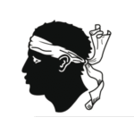 Flagge SB Korsika 20x30cm