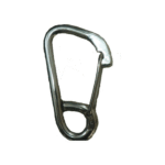 Karabinerhaken asymetrisch m Auge(10st)