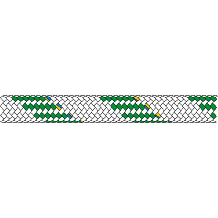 Liros Dynamic+ weiß/grün 12mm(200m) – Bild 1