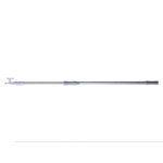 Talamex Bootshaken 120-210cm grau