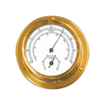Thermo-Hygr84x110mm Messing