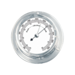 Barometer 84x110mm verchromt