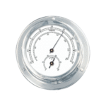 Thermo-Hygr84x110mm verchromt