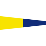 Flagge SB Signal 5 30x36cm