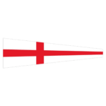 Flagge SB Signal 8 30x36cm