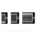 Halter 10 Flach-Sicherungen