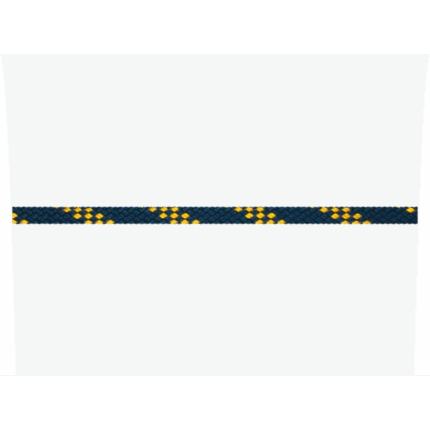 Liros Handy Elastic blau/gold 10mm(200m)
