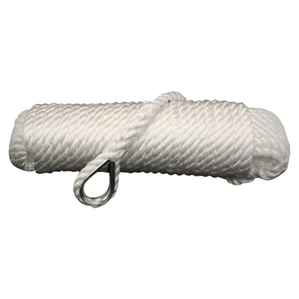 lhtc9505_b3b4-post54468 Ankerleine PP 3-fach geschlagen mit Niro-Kausche weiß 10mm 20m – Bild 1