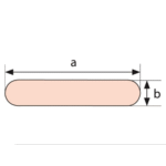 Segellatten Kunststoff 2m X18mm(5st)