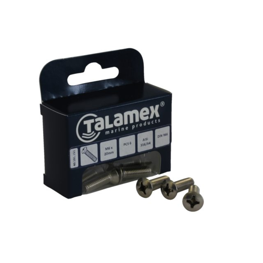 lhtc9737_1e80-post65455 Linsensenkschraube Kreuz M4x40 (4)(6st) – Bild 1