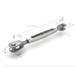 OS Wantenspanner Gab/Gab 1/2 7mm