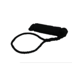 Festmacher PP 3-fach geschlagen mit Augspleiß+Takling schwarz 16mm 12m