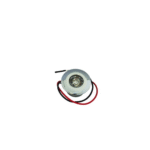 Minispot Edelstahl LED blauw